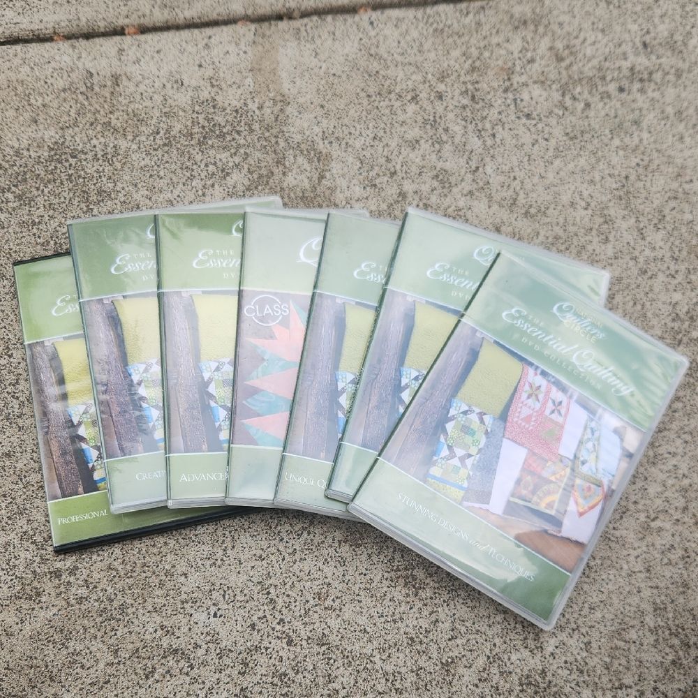 Essential Quilting 7 DVD's